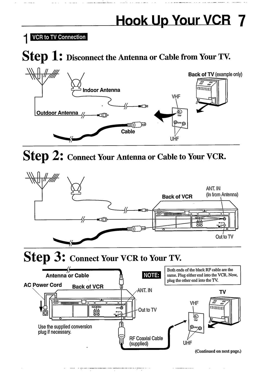 Philips VR 255 manual 