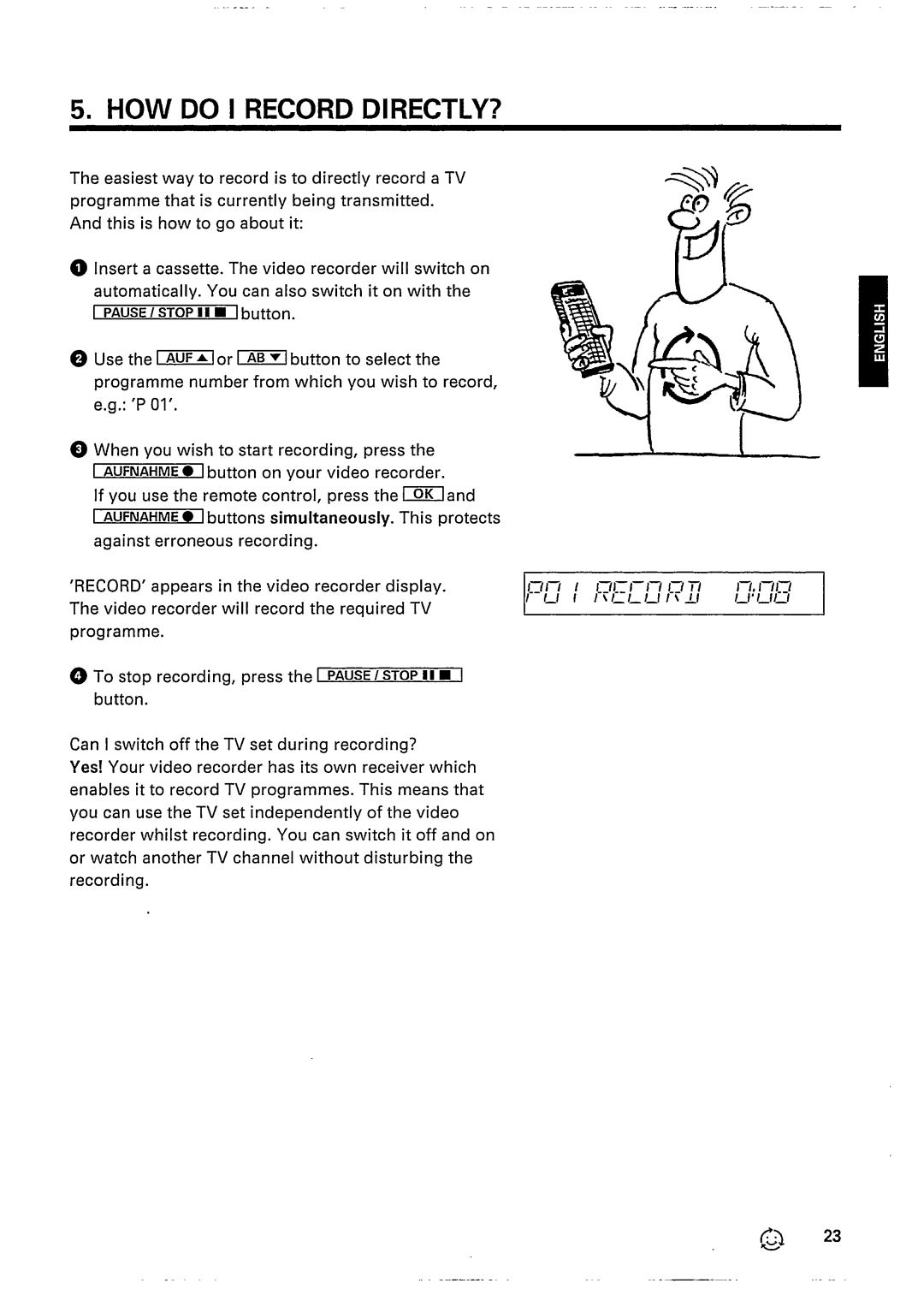 Philips VR 337 manual 