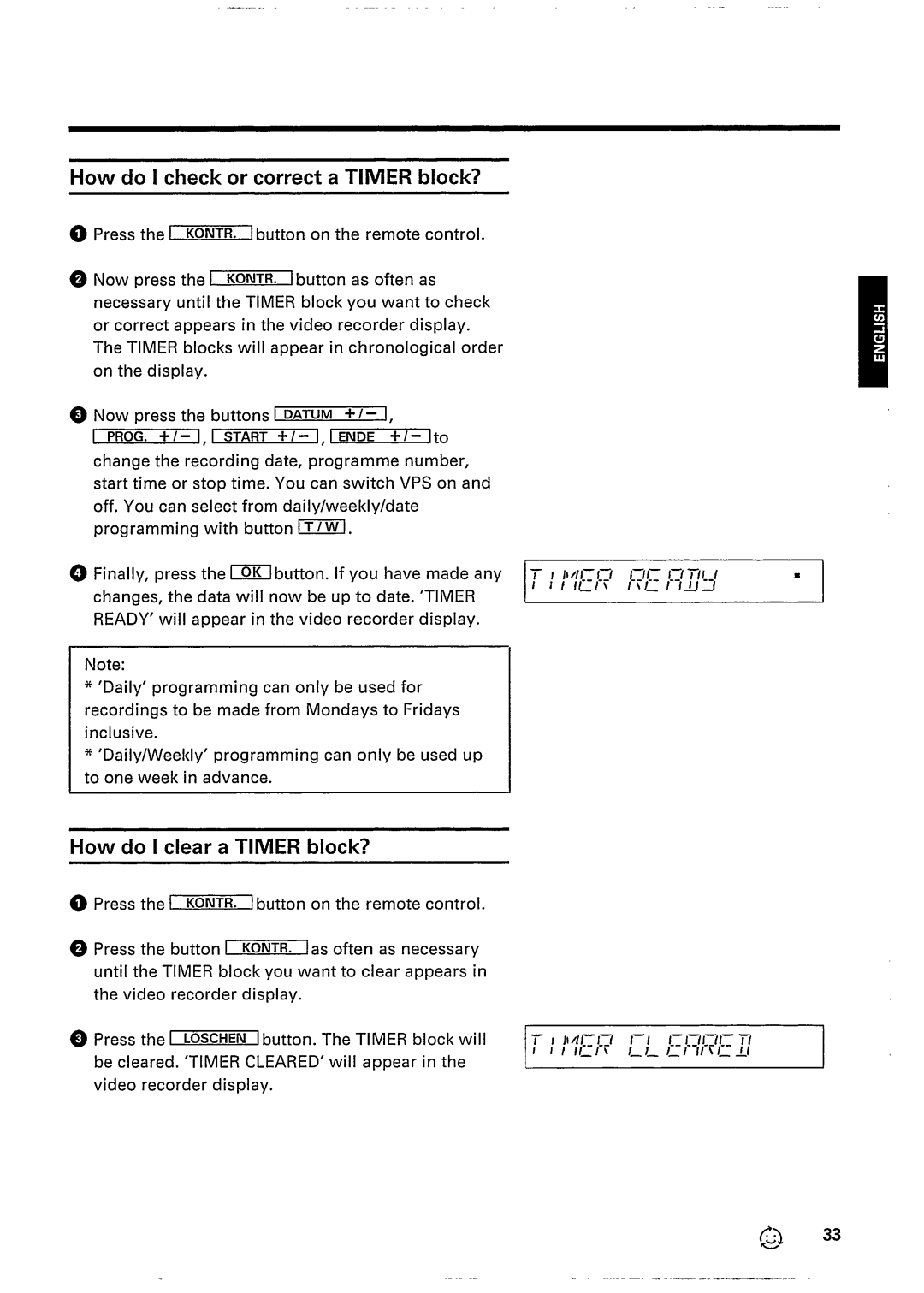 Philips VR 337 manual 