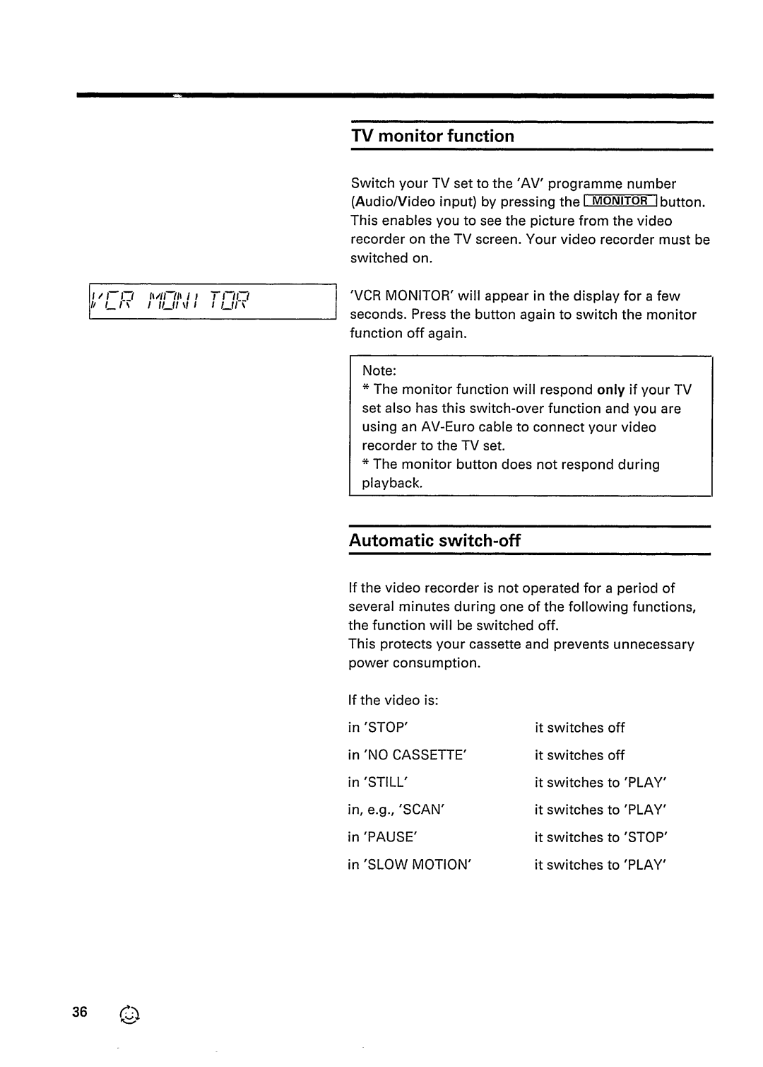 Philips VR 337 manual 