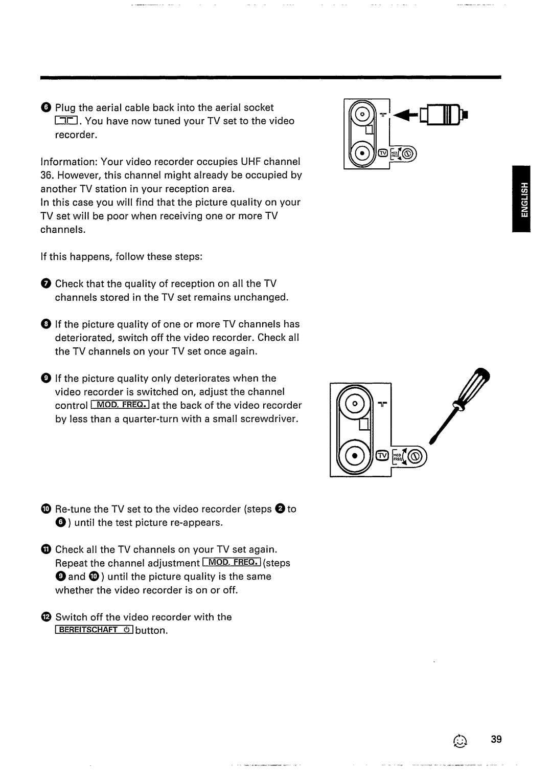 Philips VR 337 manual 