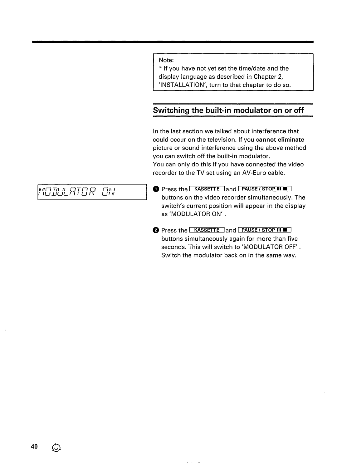 Philips VR 337 manual 