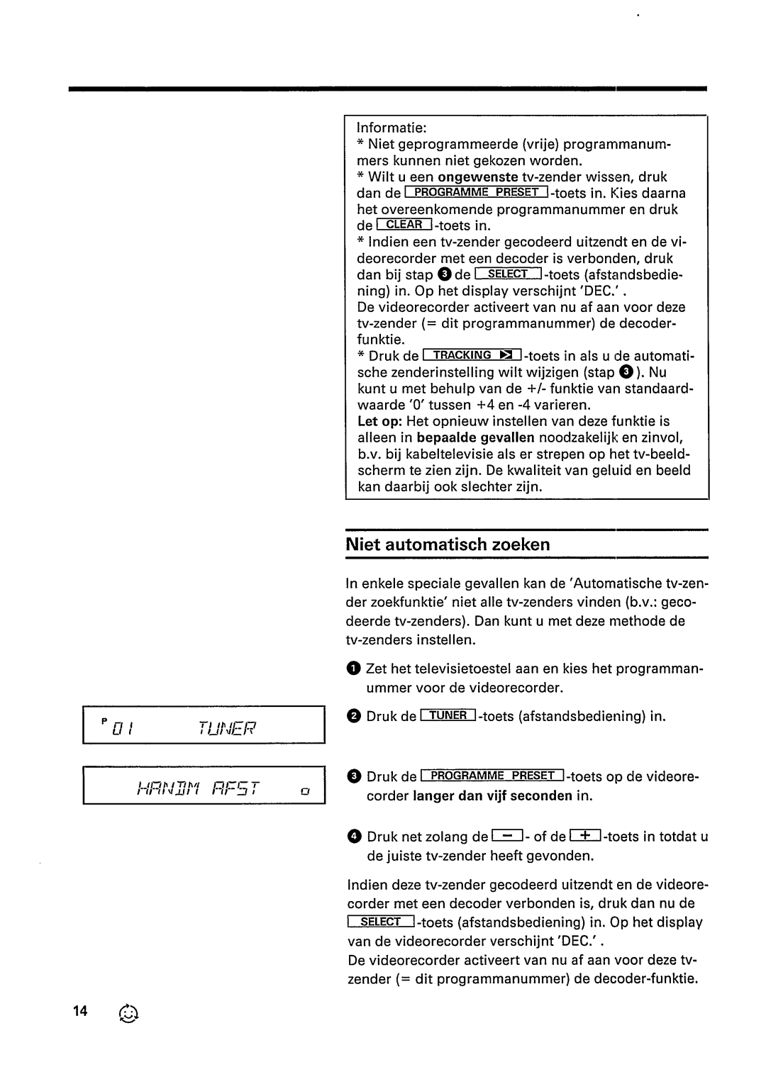 Philips VR 343 manual 