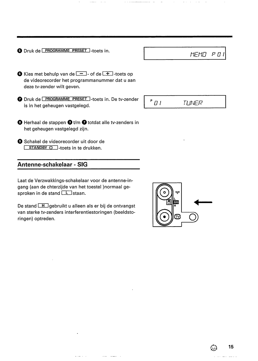 Philips VR 343 manual 