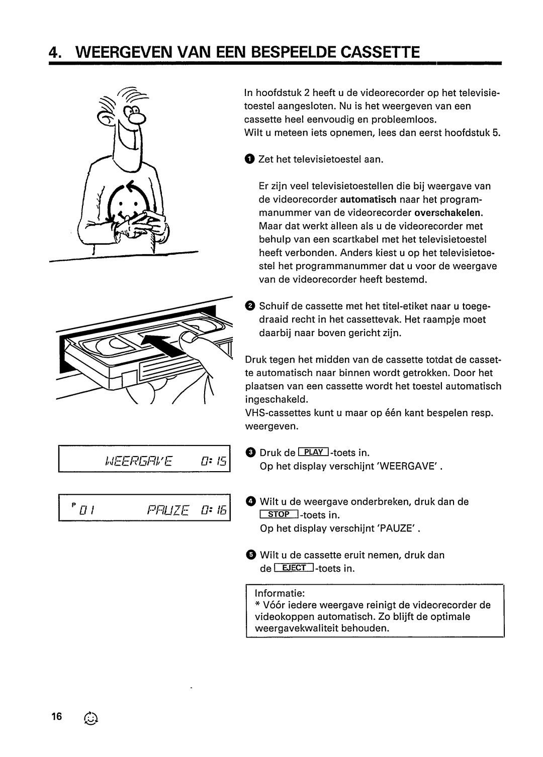 Philips VR 343 manual 