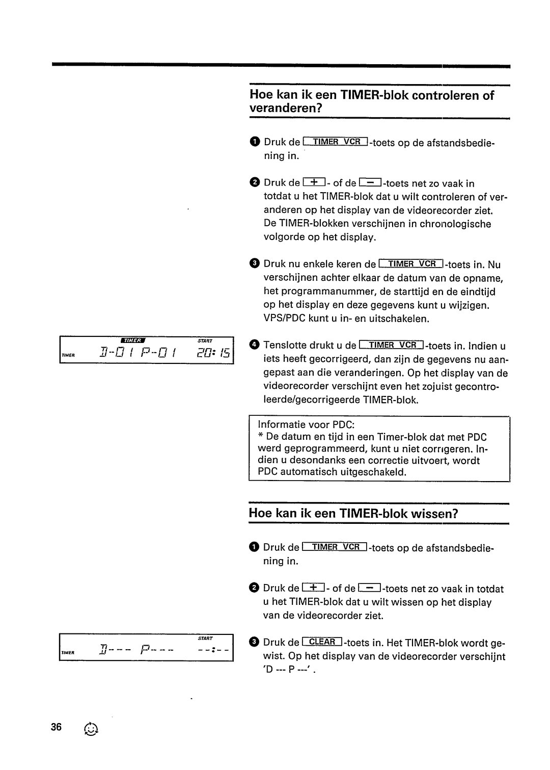 Philips VR 343 manual 