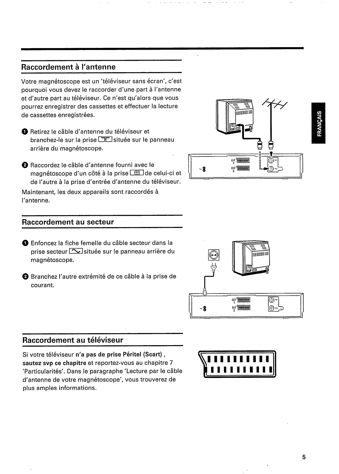 Philips VR 452, VR 352, VR 2521 manual 