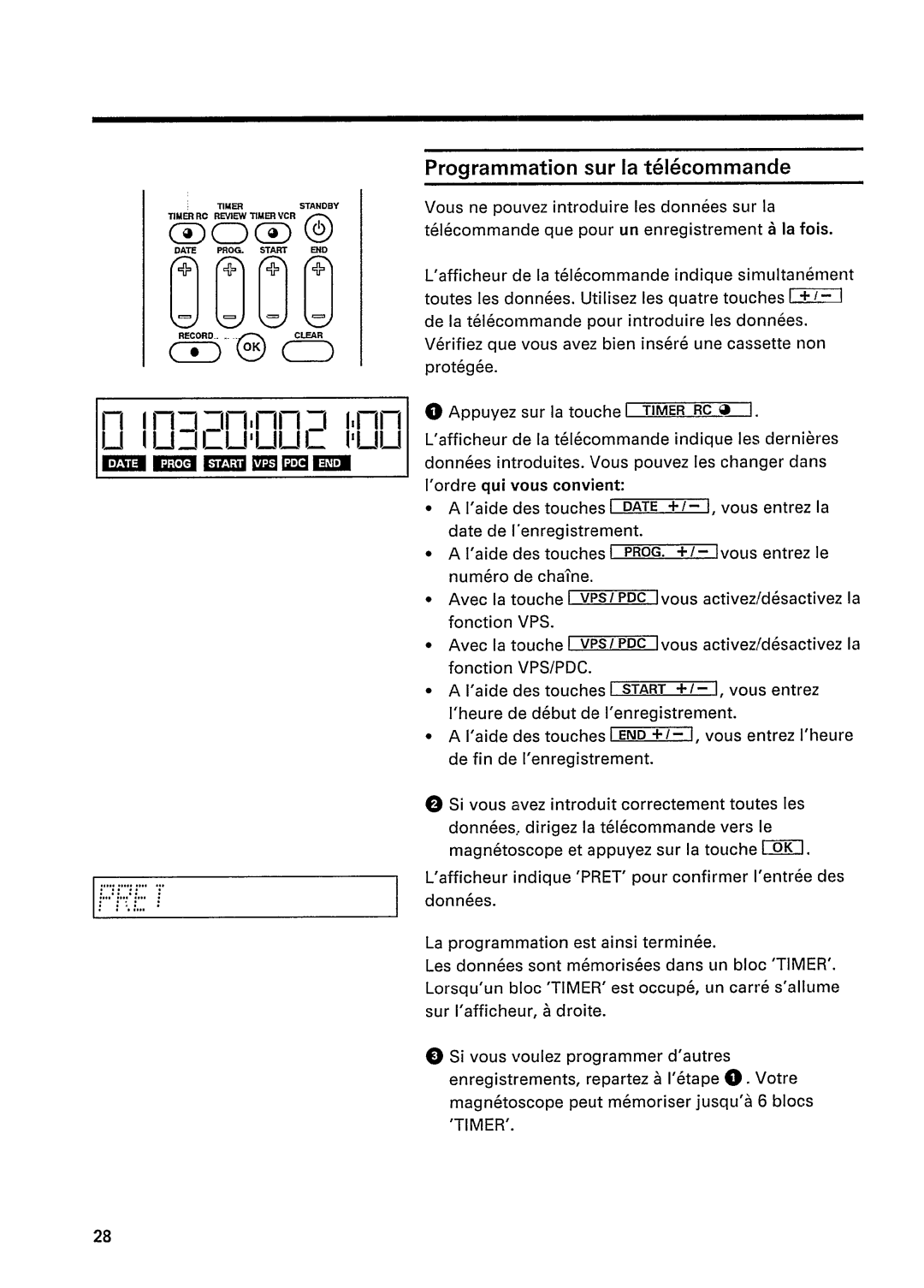 Philips VR 352, VR 452, VR 2521 manual 