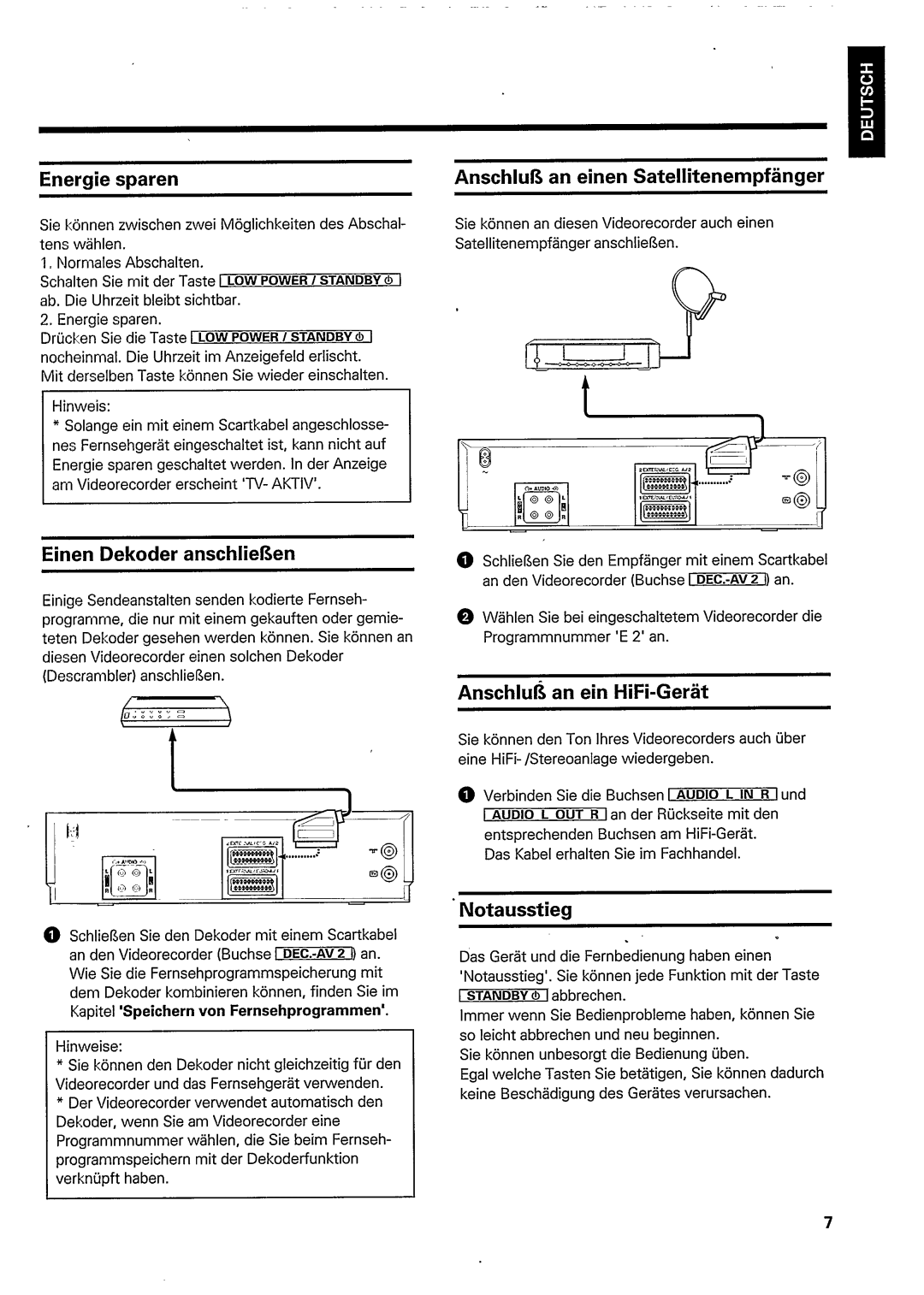 Philips VR 768 manual 