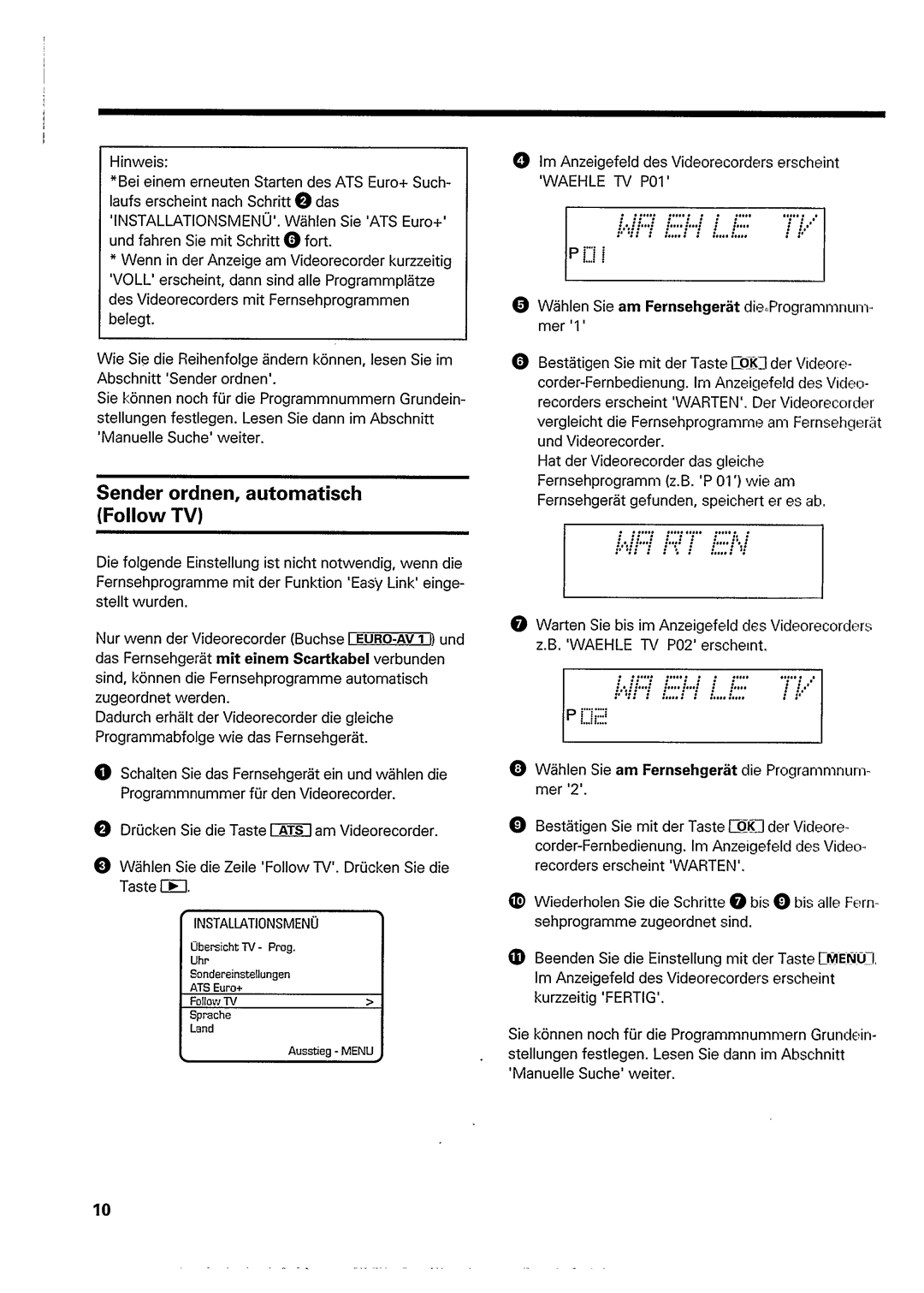 Philips VR 768 manual 