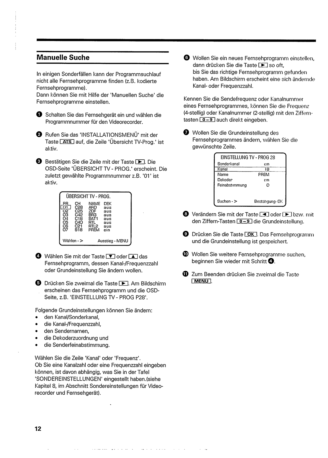 Philips VR 768 manual 