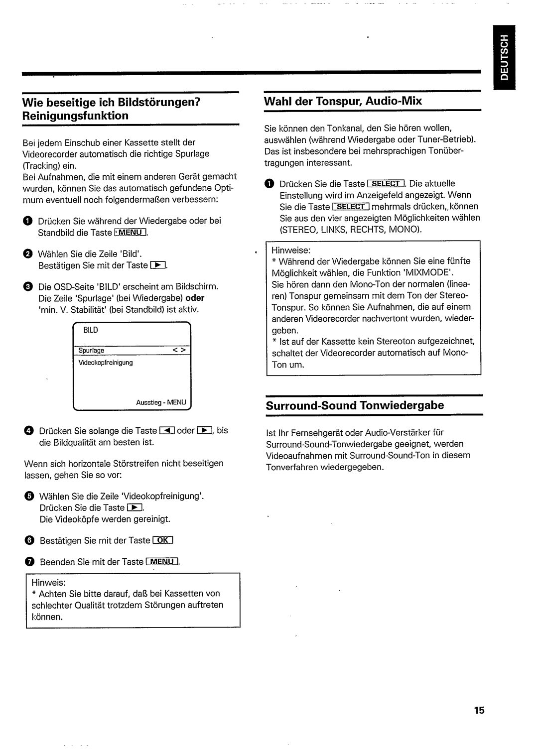 Philips VR 768 manual 