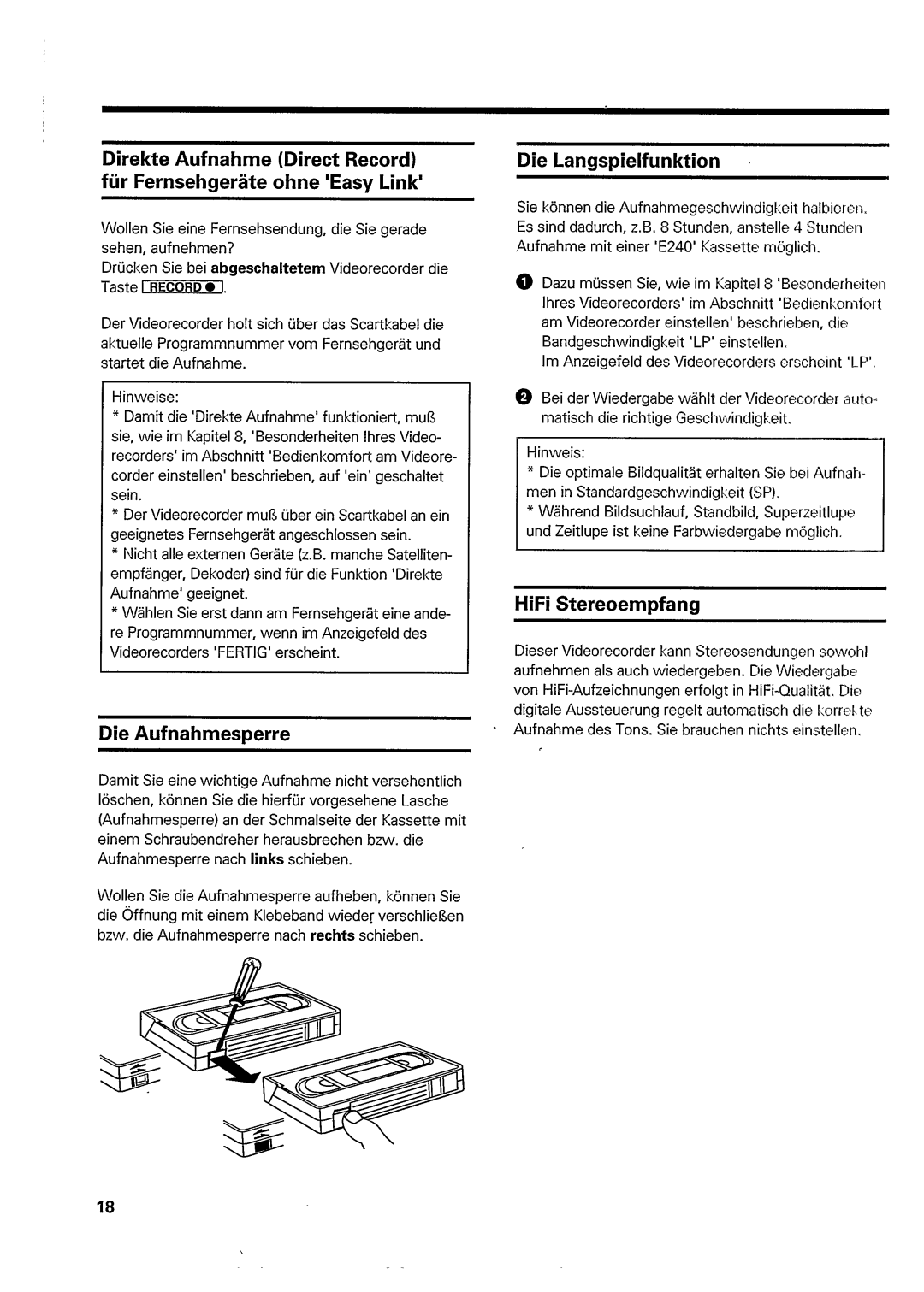 Philips VR 768 manual 