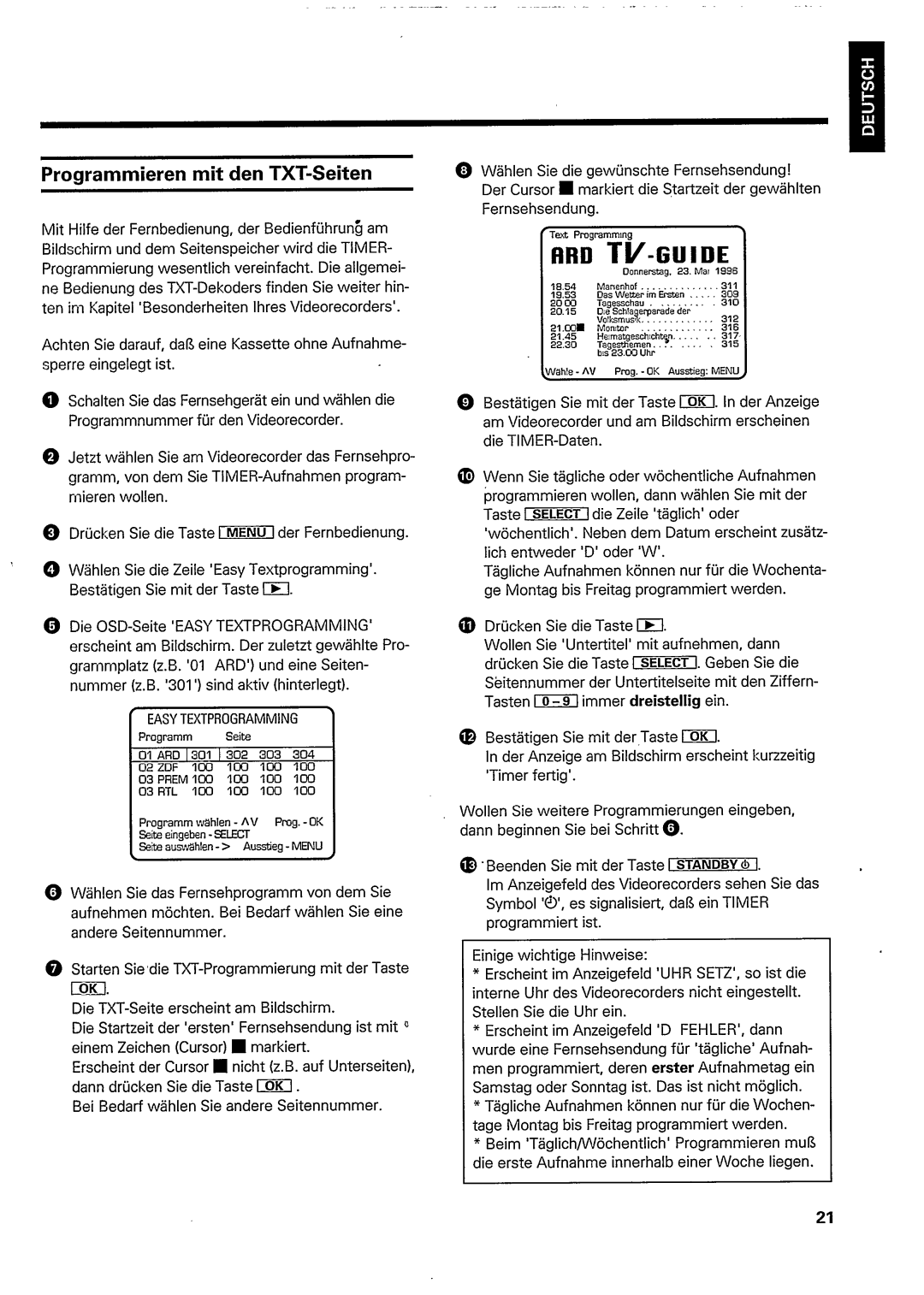 Philips VR 768 manual 