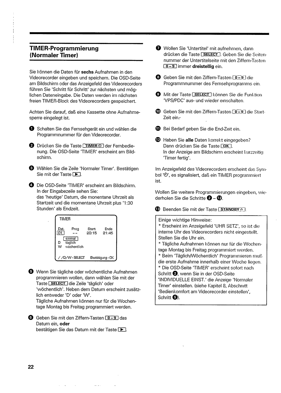 Philips VR 768 manual 