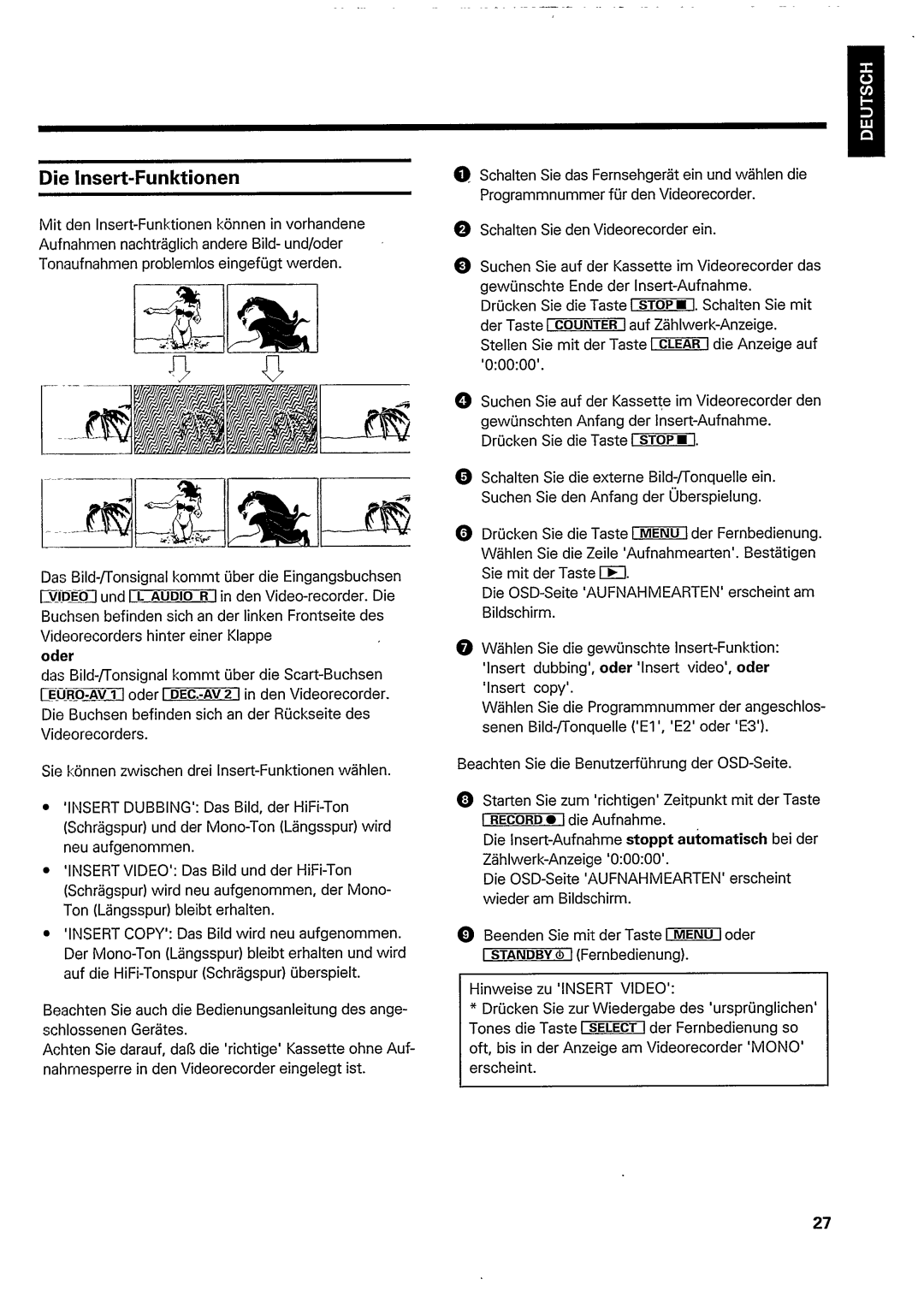 Philips VR 768 manual 