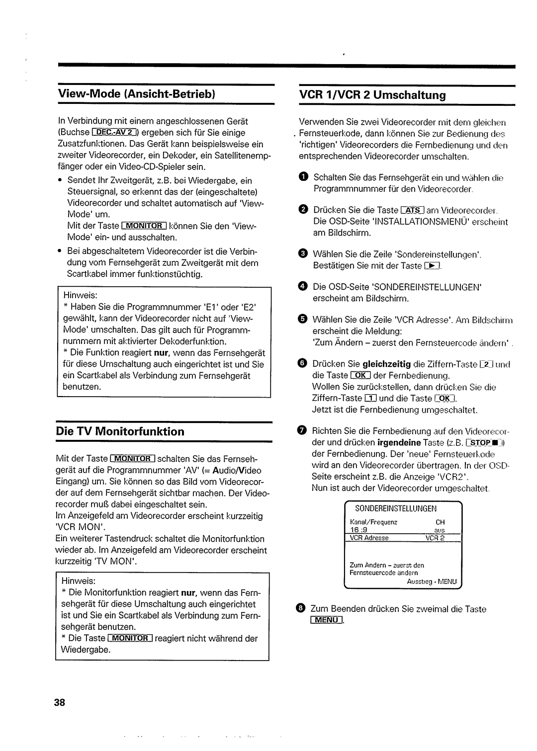 Philips VR 768 manual 