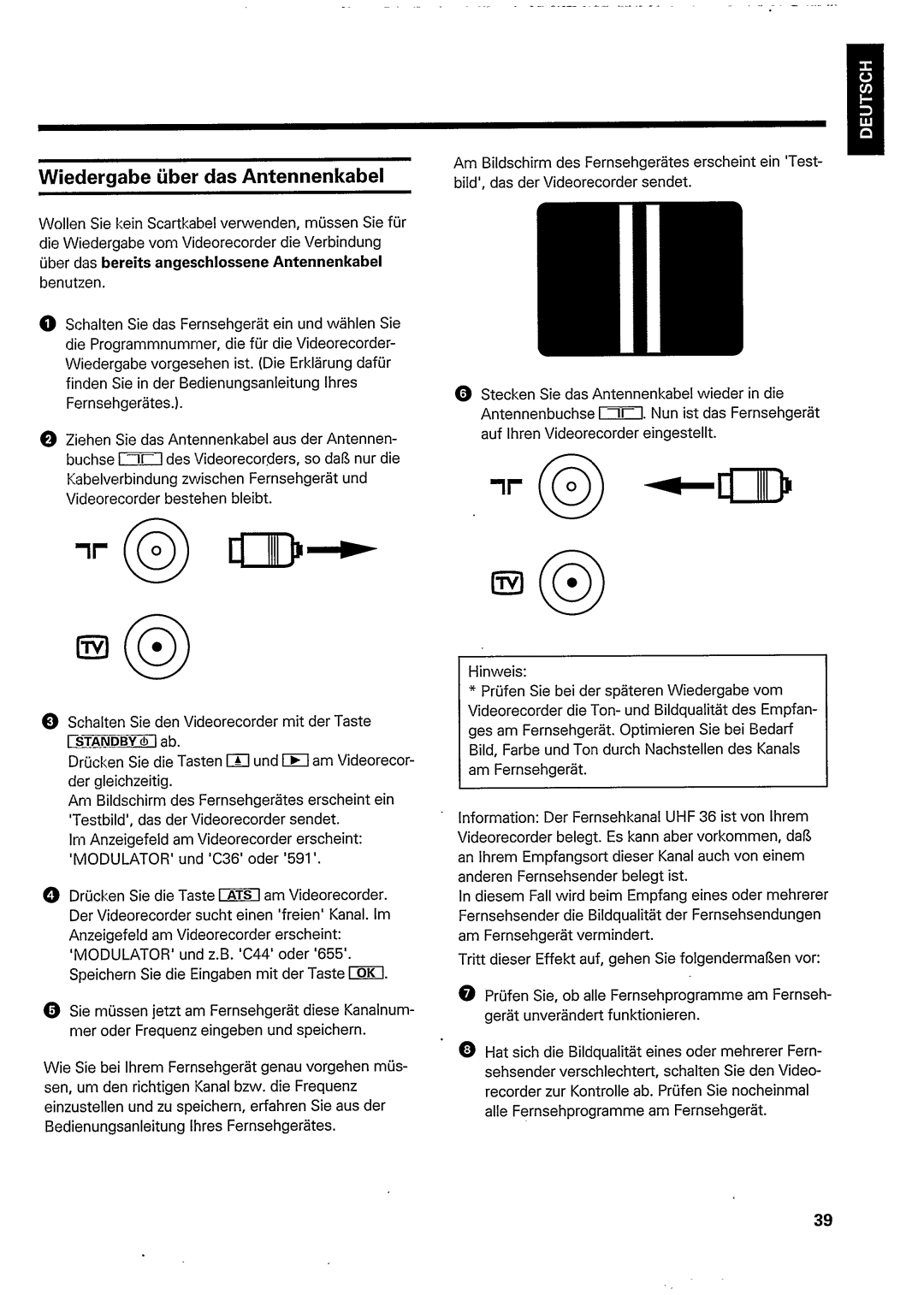 Philips VR 768 manual 