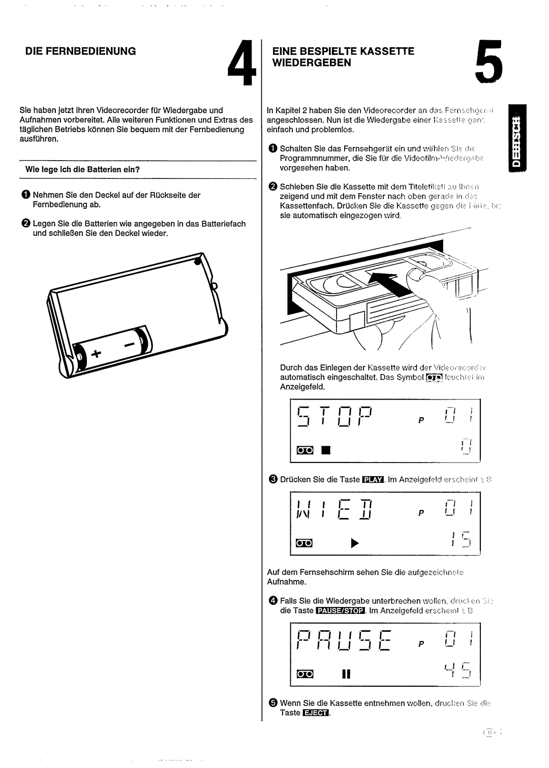 Philips VR200 manual 