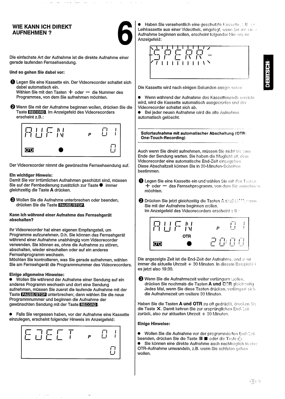 Philips VR200 manual 