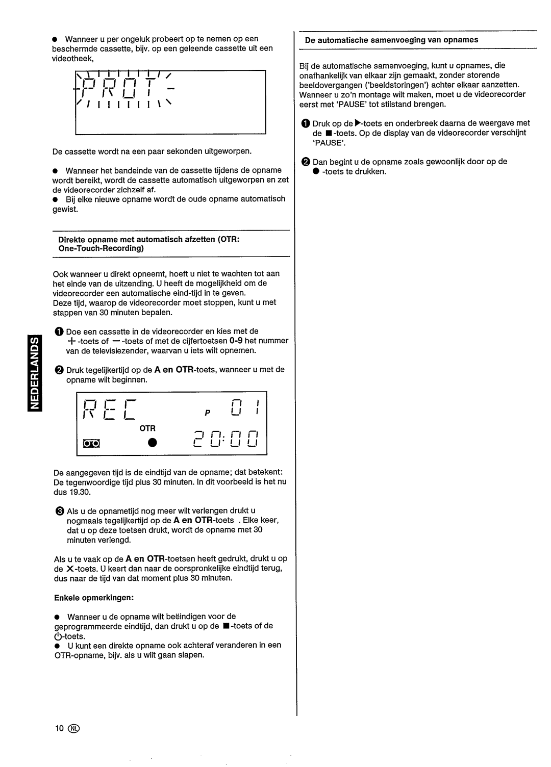 Philips VR201 manual 