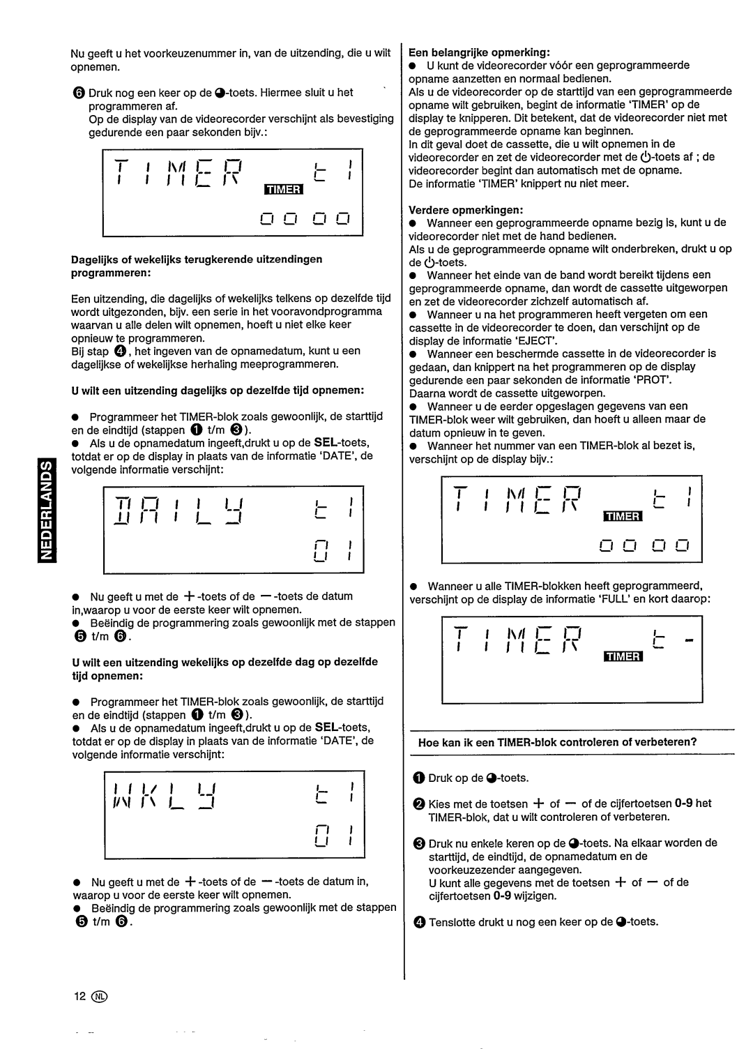 Philips VR201 manual 