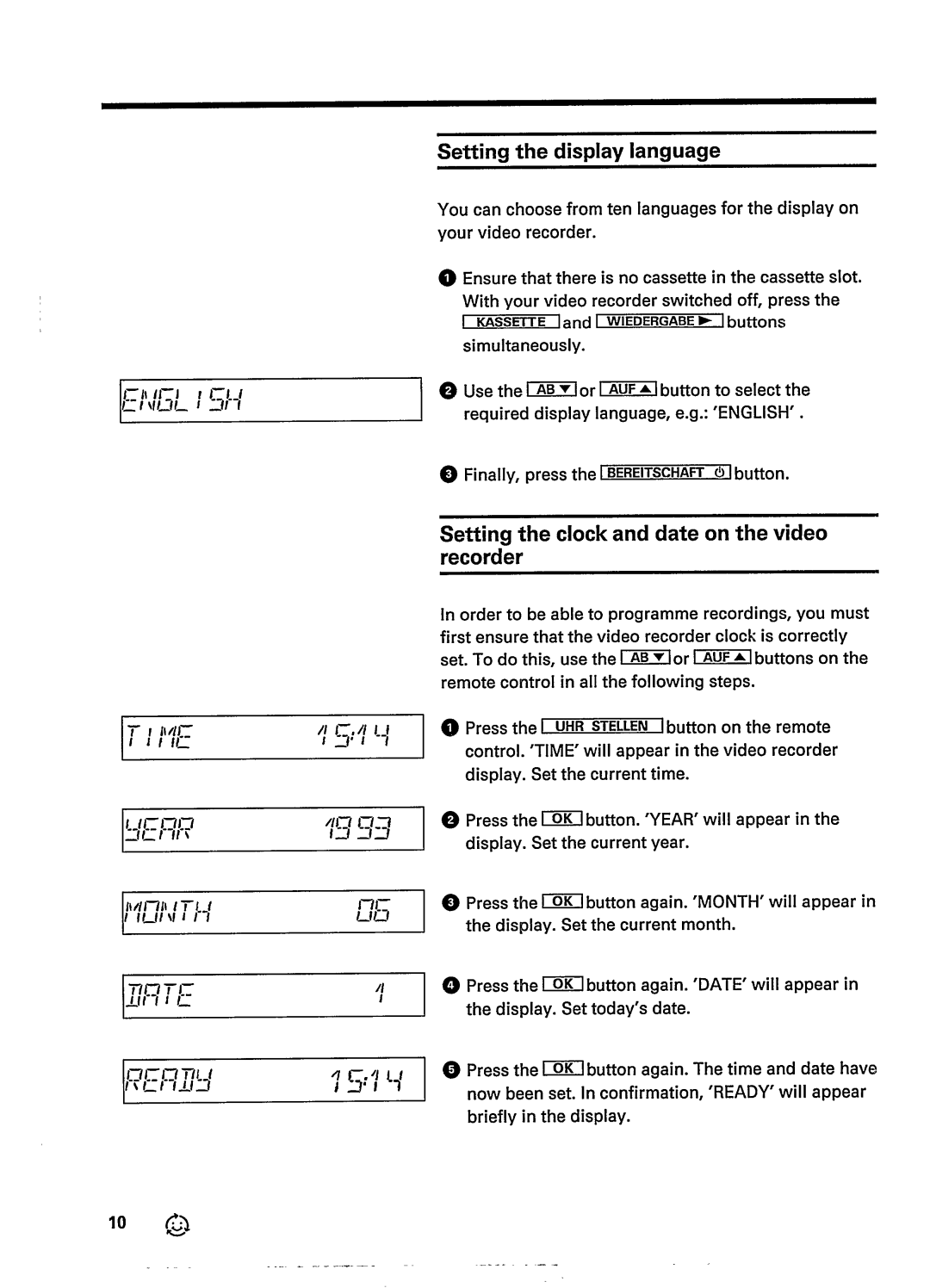 Philips VR237 manual 