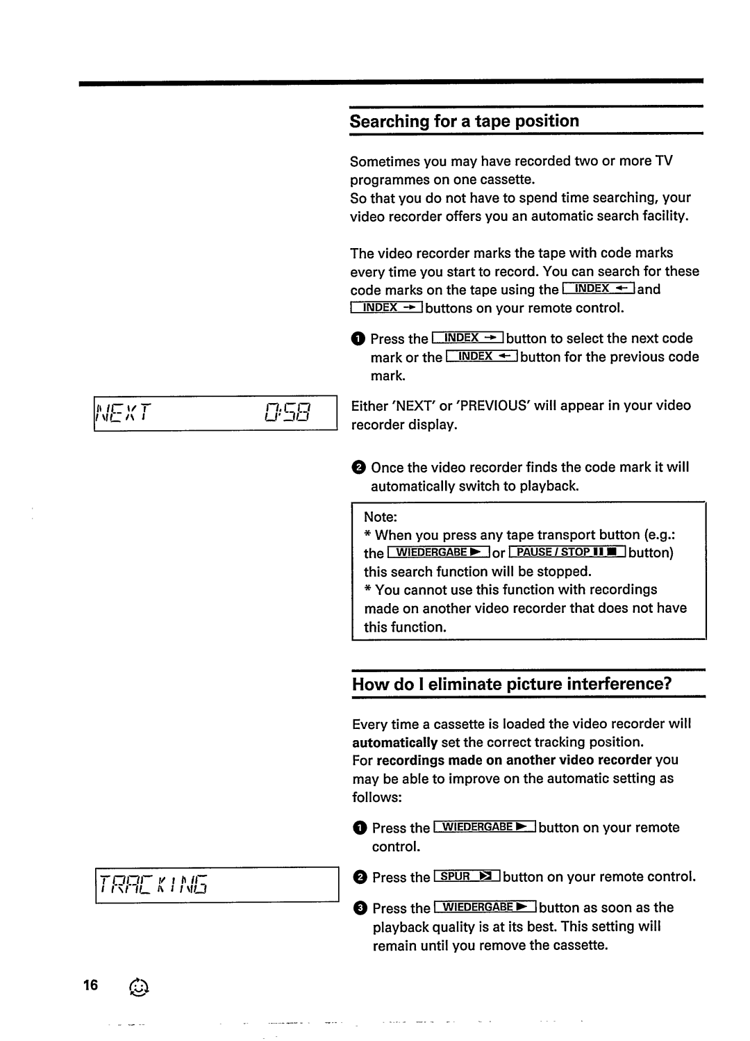 Philips VR237 manual 