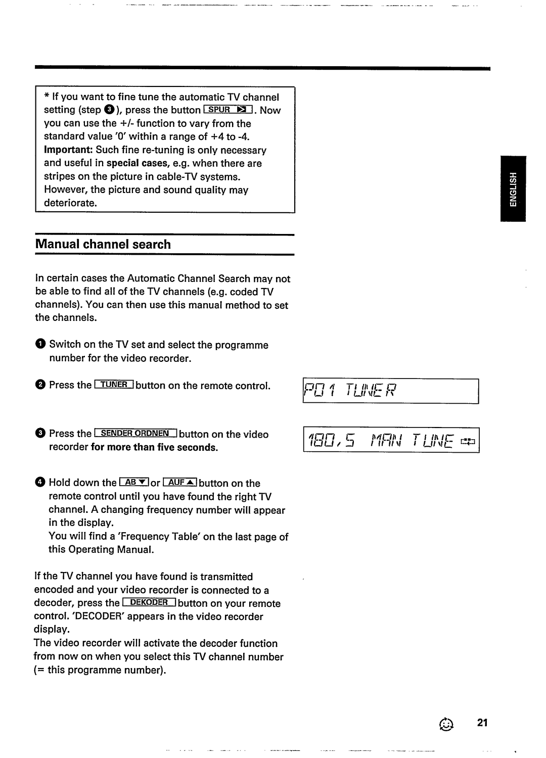 Philips VR237 manual 