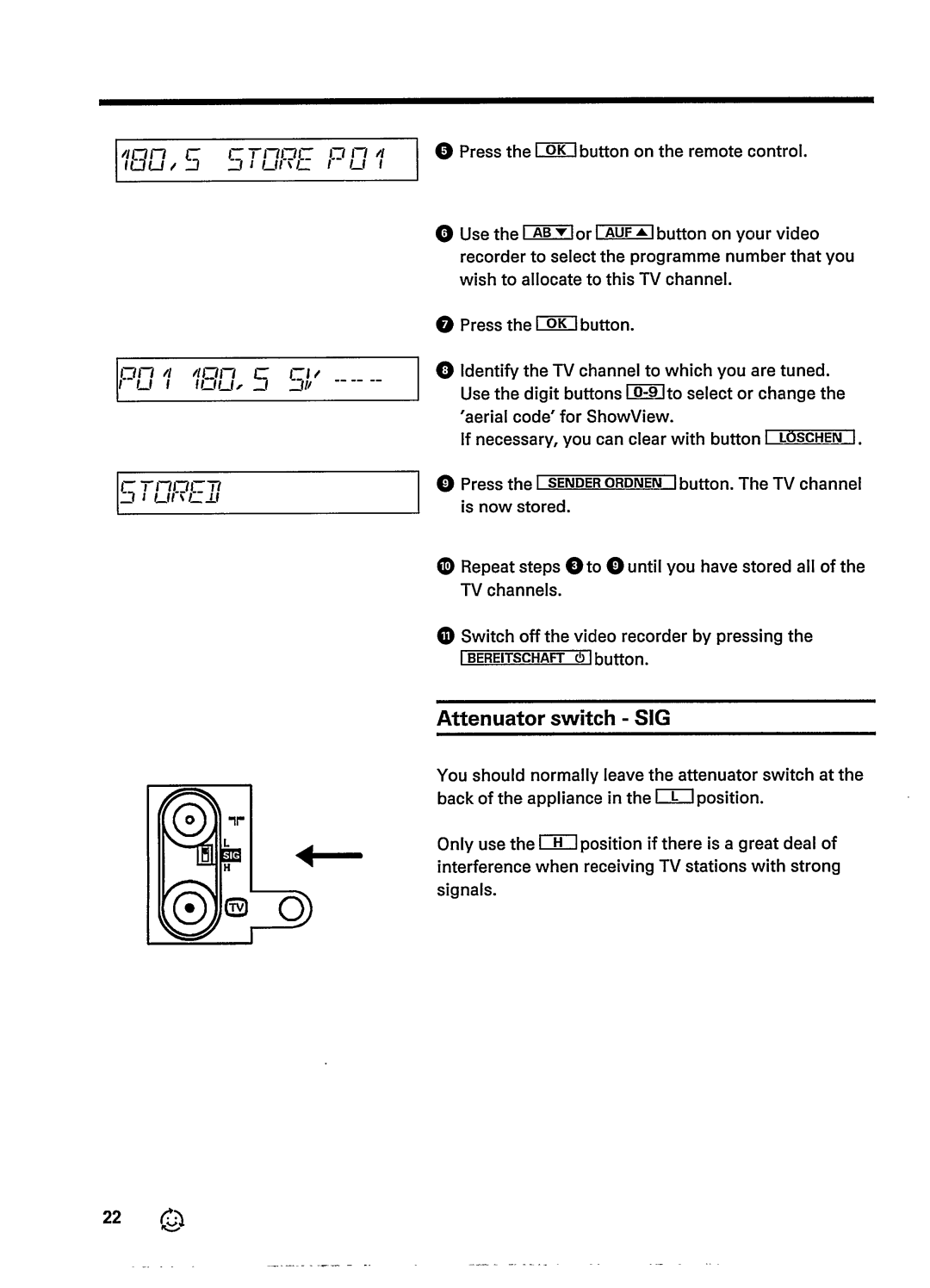 Philips VR237 manual 