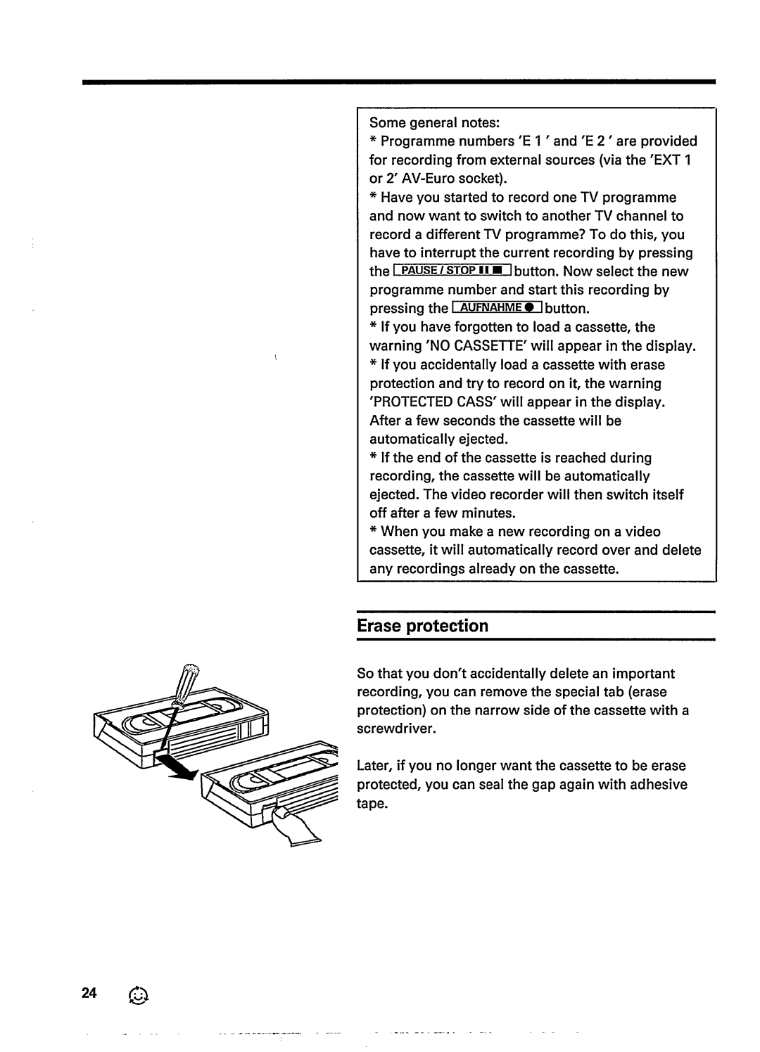 Philips VR237 manual 