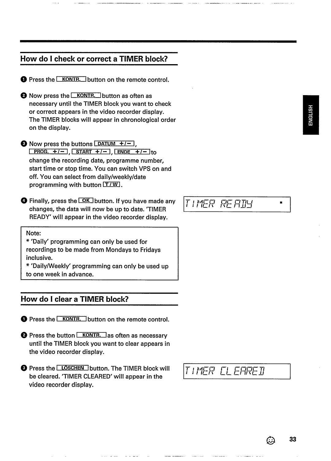 Philips VR237 manual 