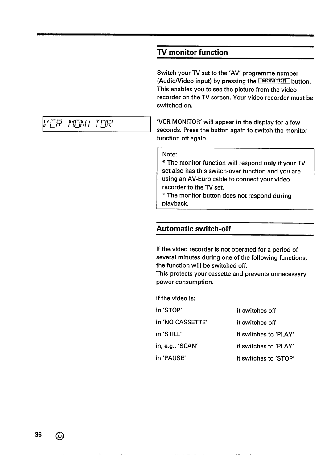 Philips VR237 manual 