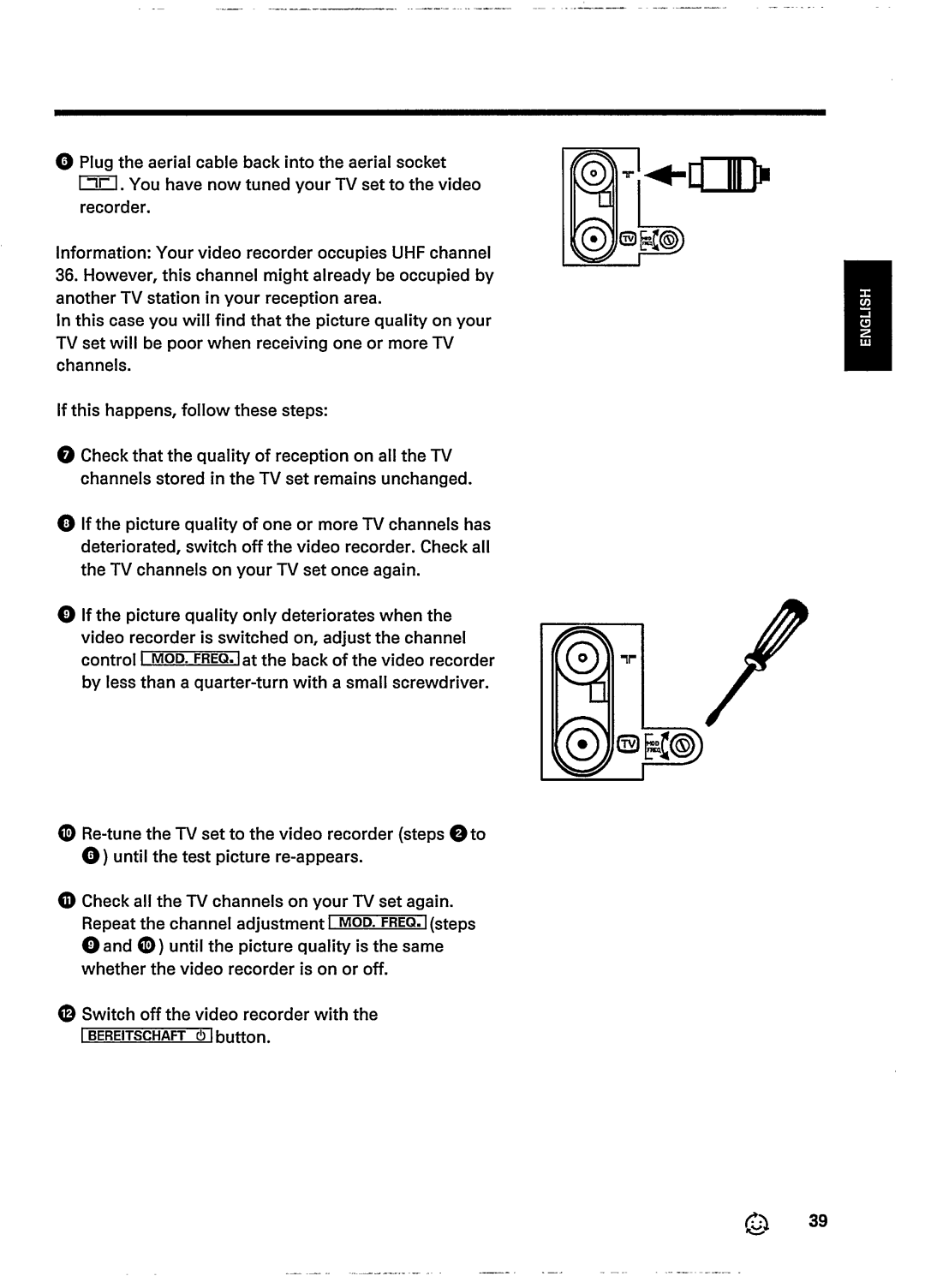 Philips VR237 manual 