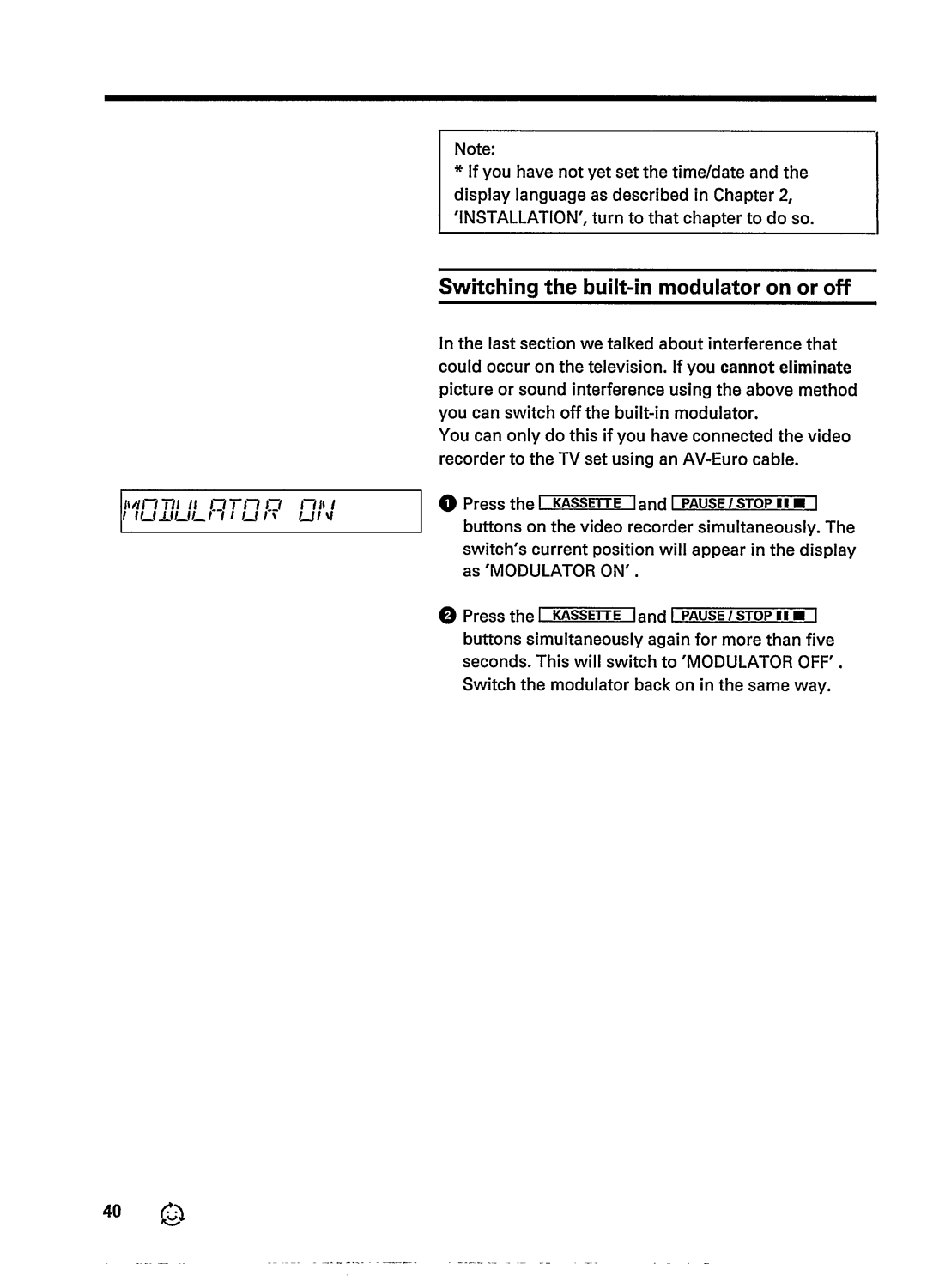 Philips VR237 manual 