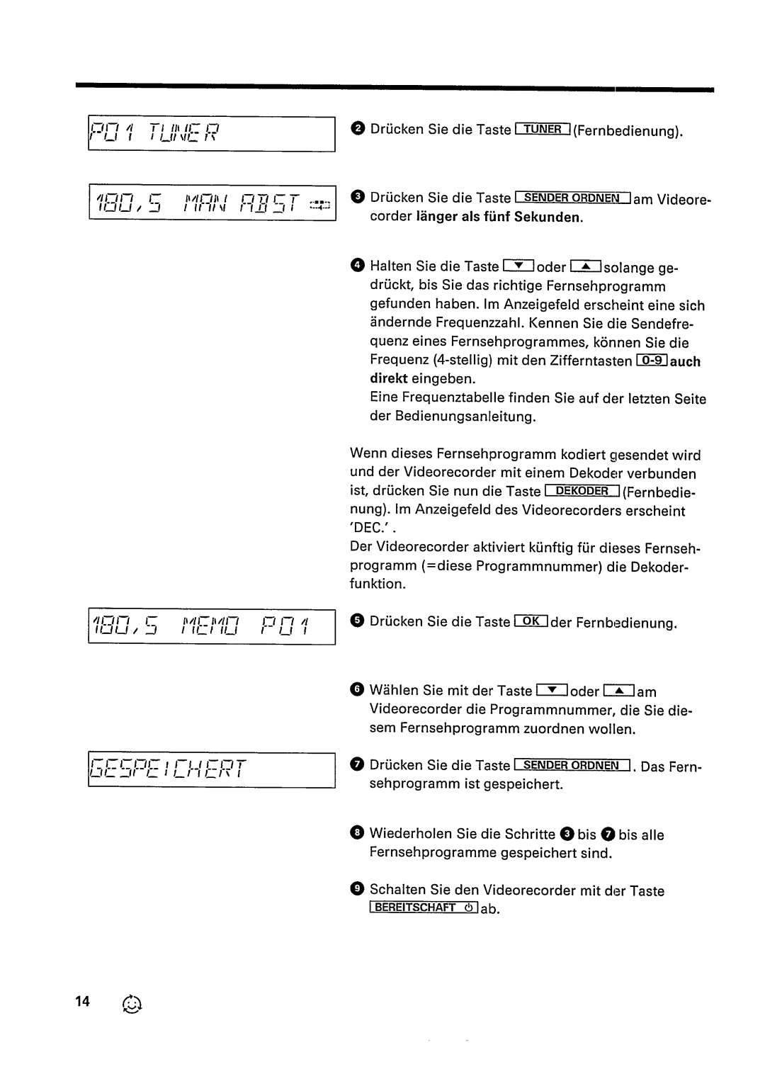 Philips VR245 manual 