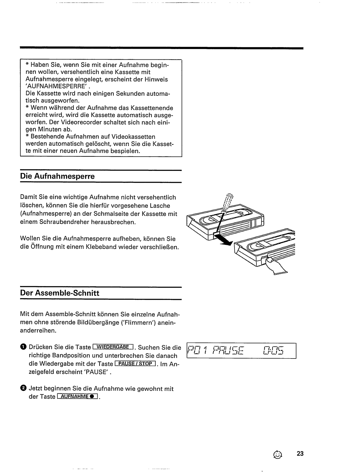 Philips VR245 manual 