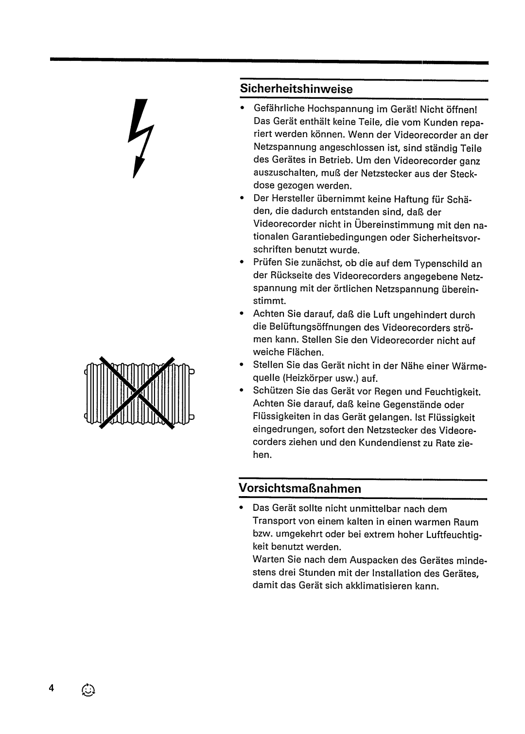 Philips VR245 manual 