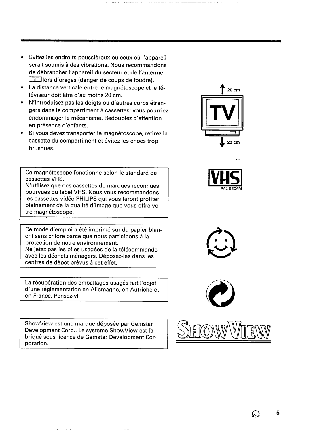 Philips VR2469 manual 