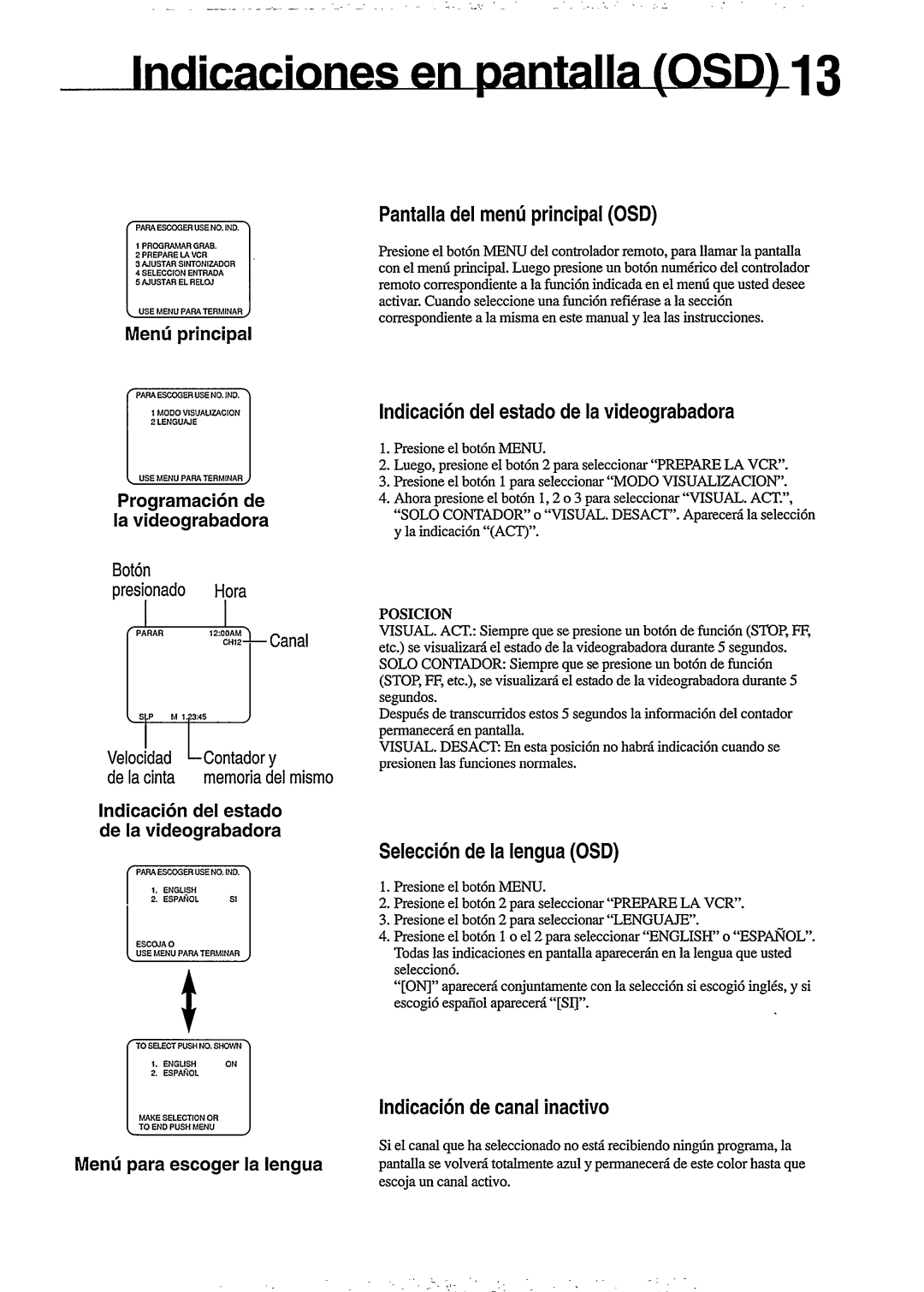 Philips VR253 manual 