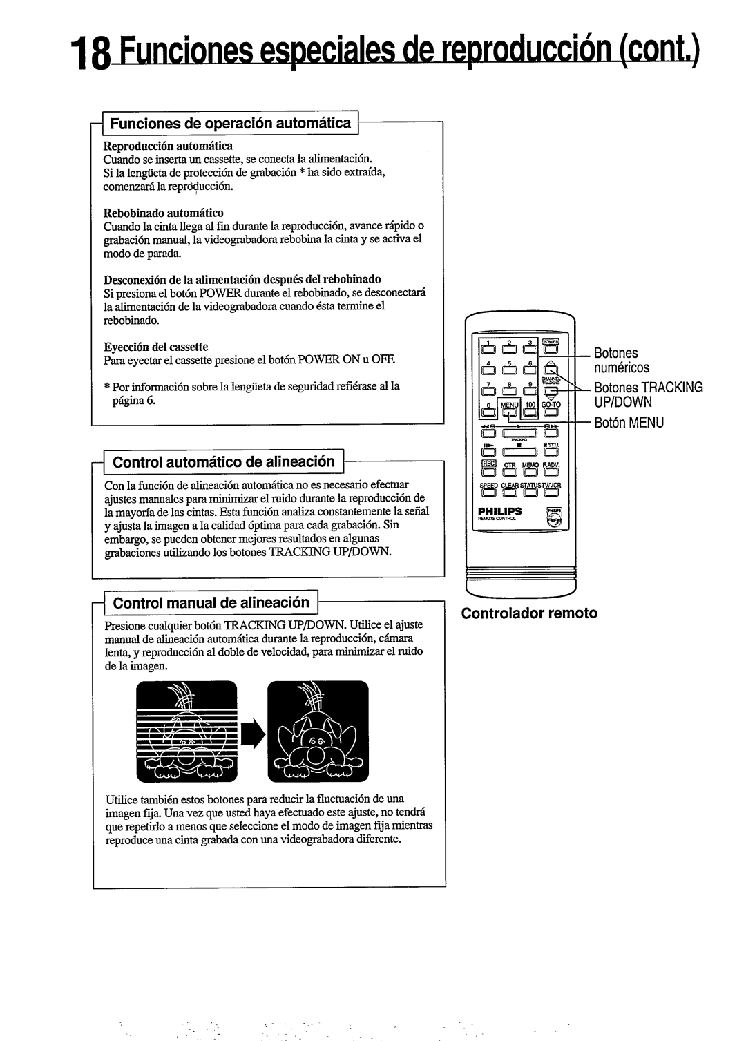 Philips VR253 manual 