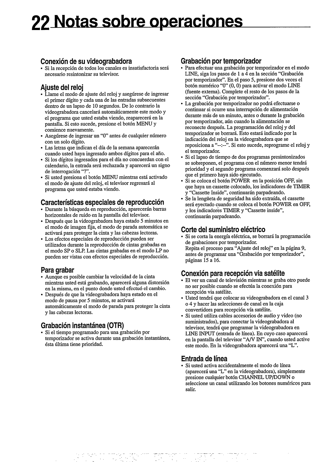 Philips VR253 manual 