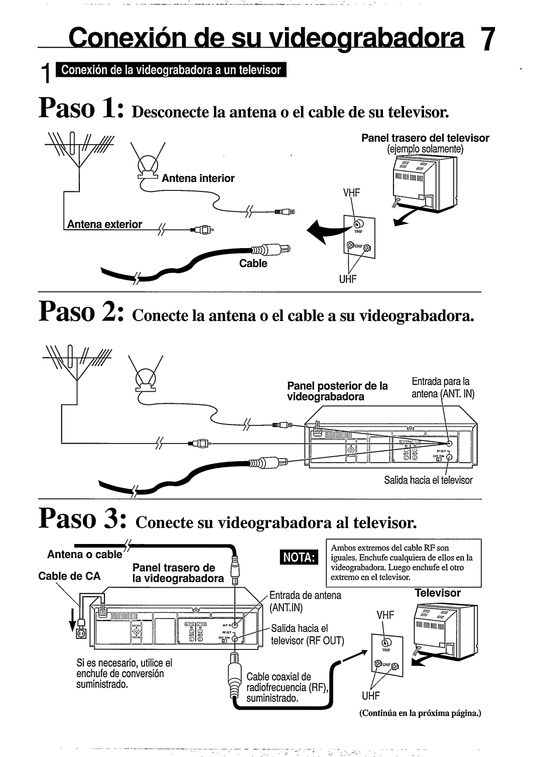 Philips VR254 manual 