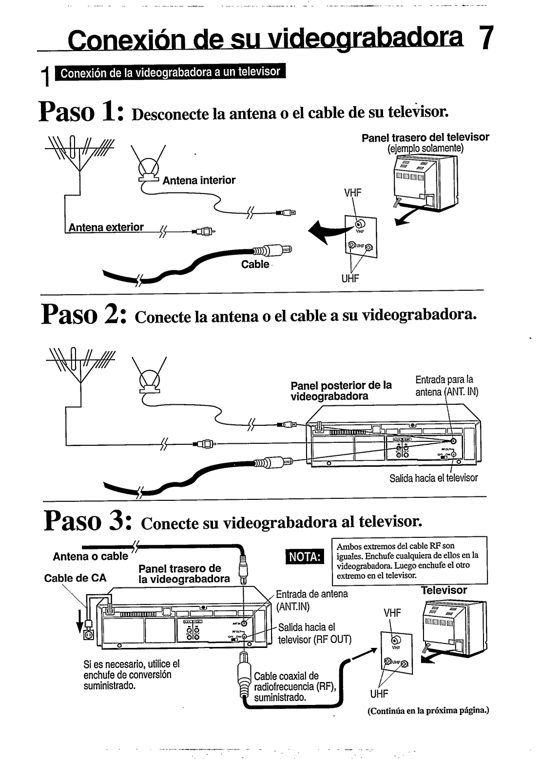 Philips VR255/50 manual 