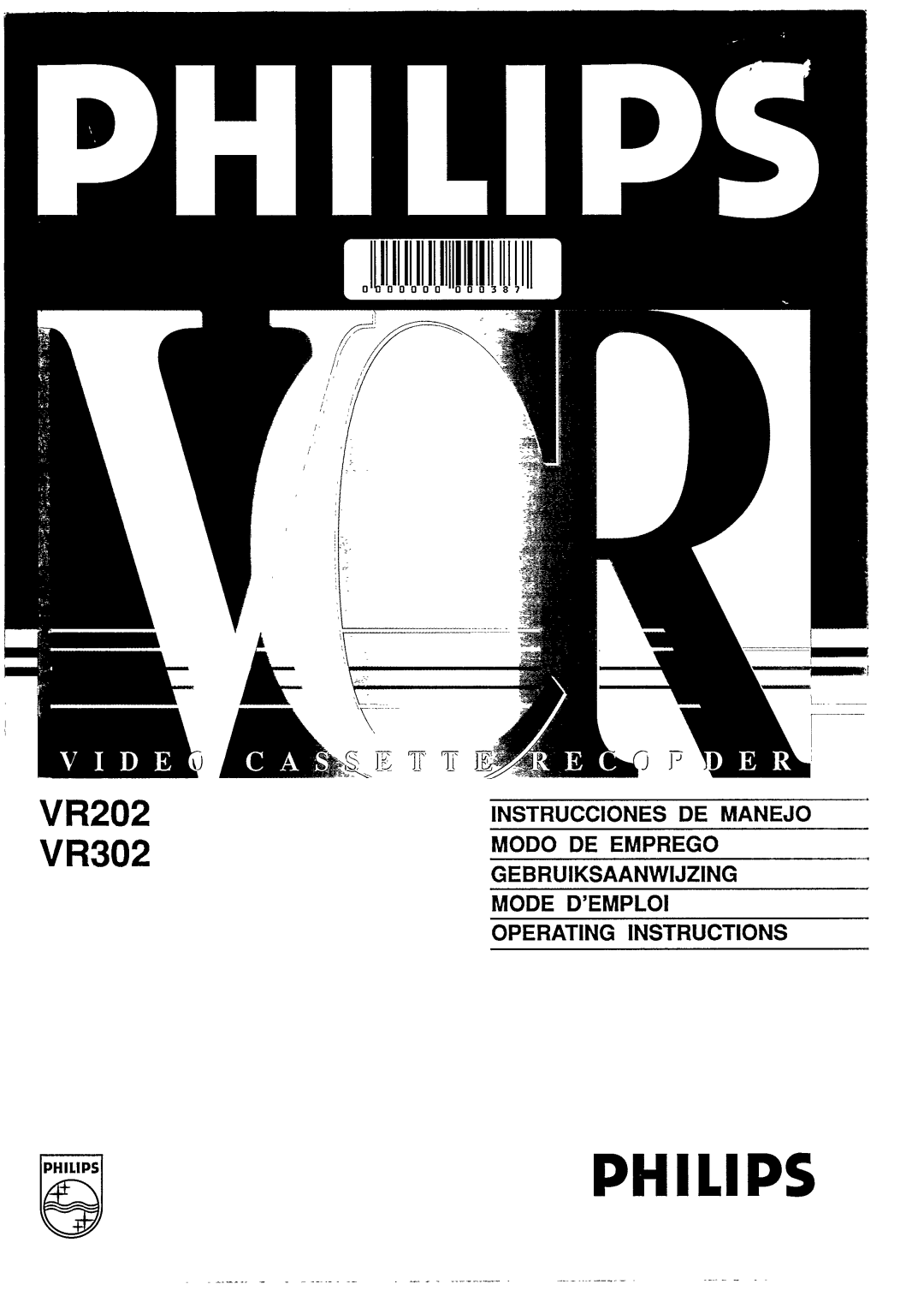 Philips VR202, VR302 manual 