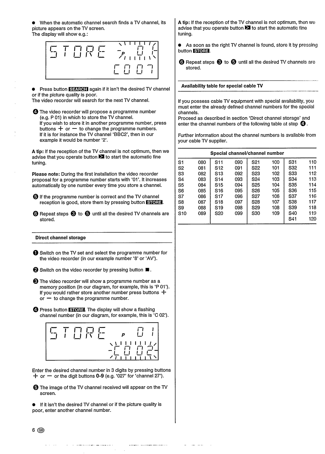 Philips VR302, VR202 manual 