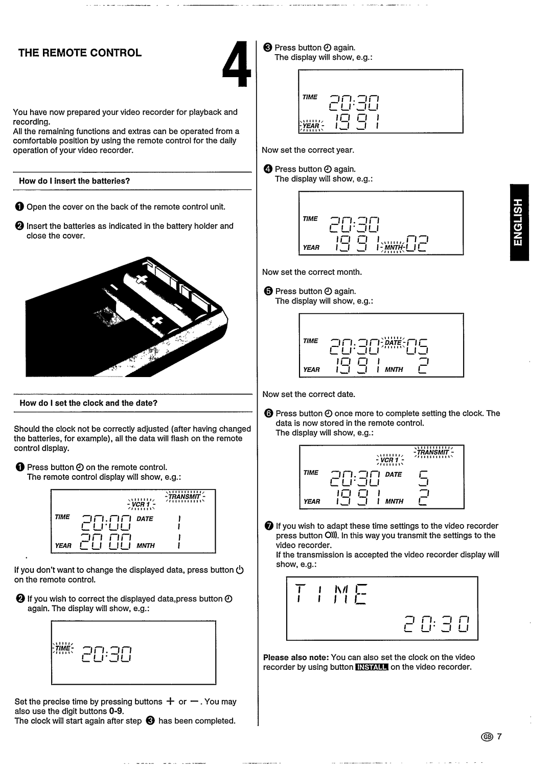 Philips VR202, VR302 manual 