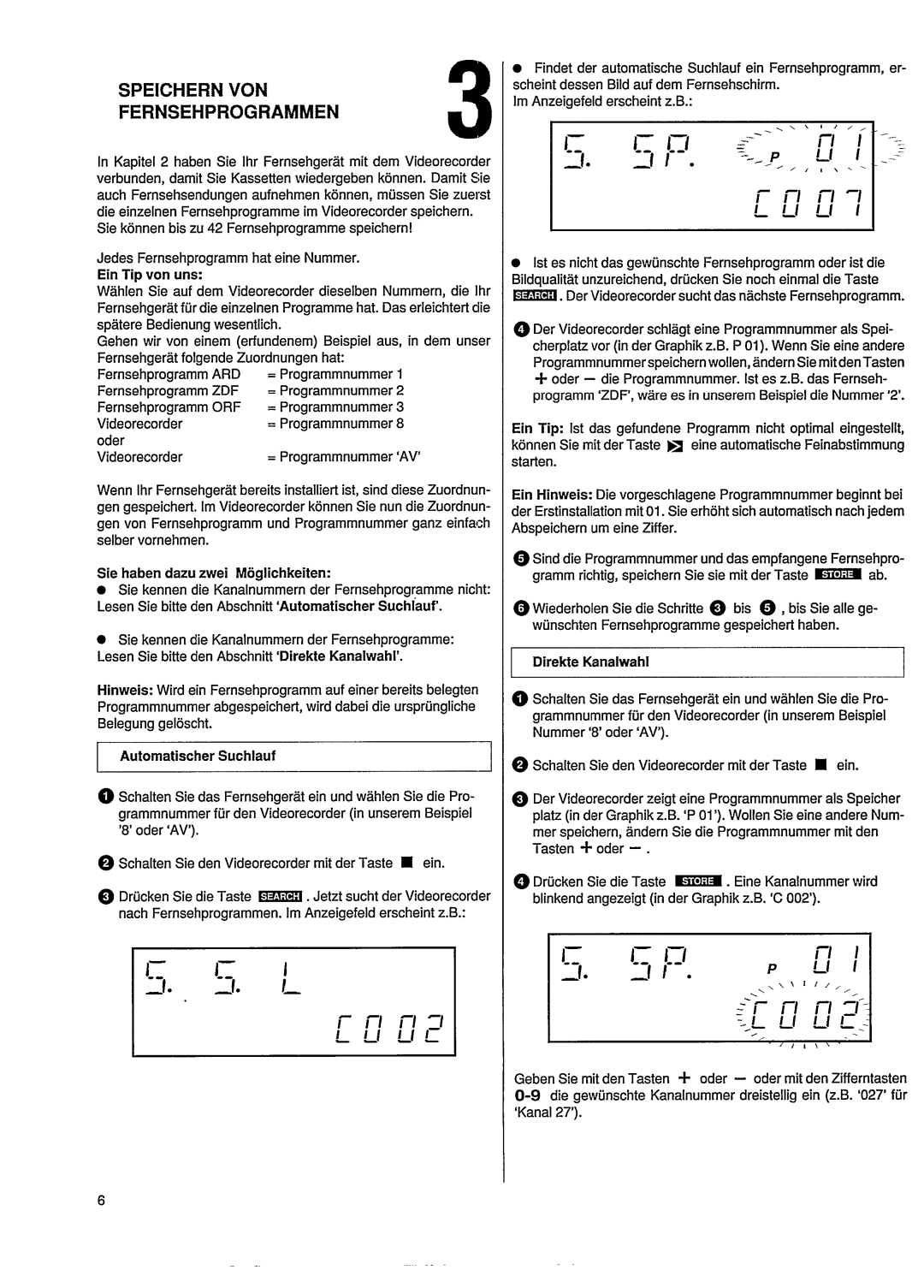 Philips VR303 manual 