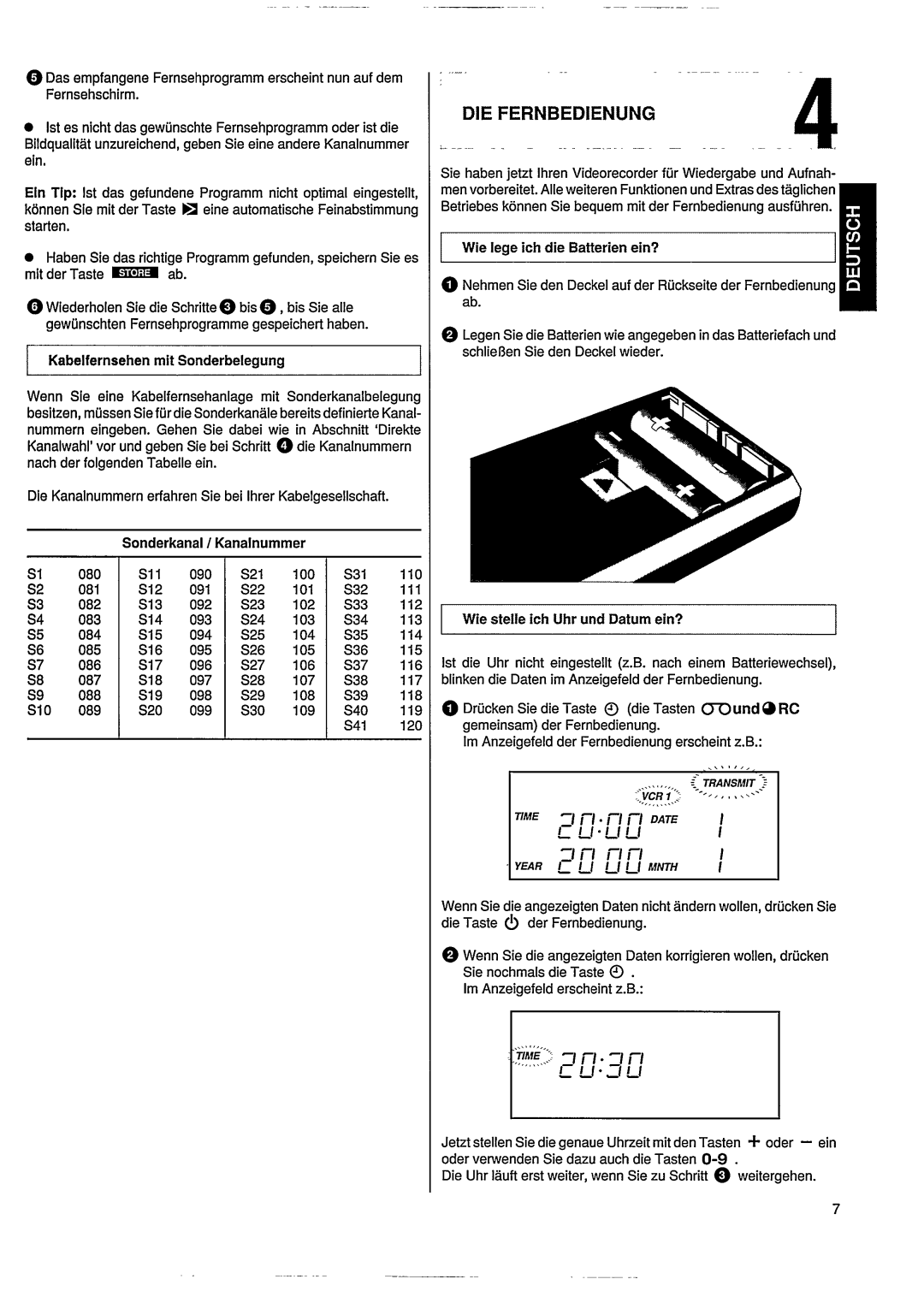 Philips VR303 manual 