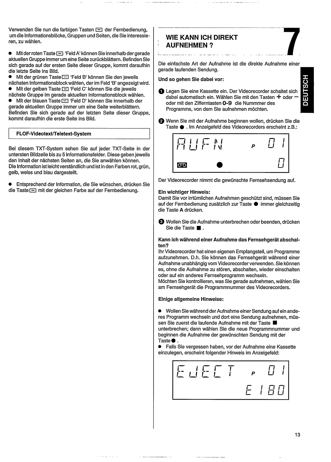 Philips VR303 manual 